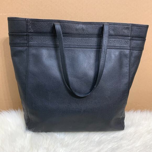 KATE SPADE X-Large Black Leather N/S PRIMROSE HILL "JAMES" Tote - Picture 6 of 15